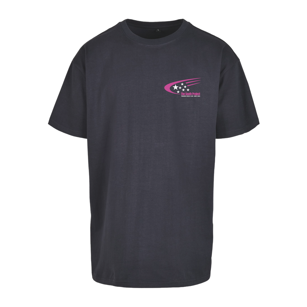 Camiseta oversize - Estrellas (color navy)
