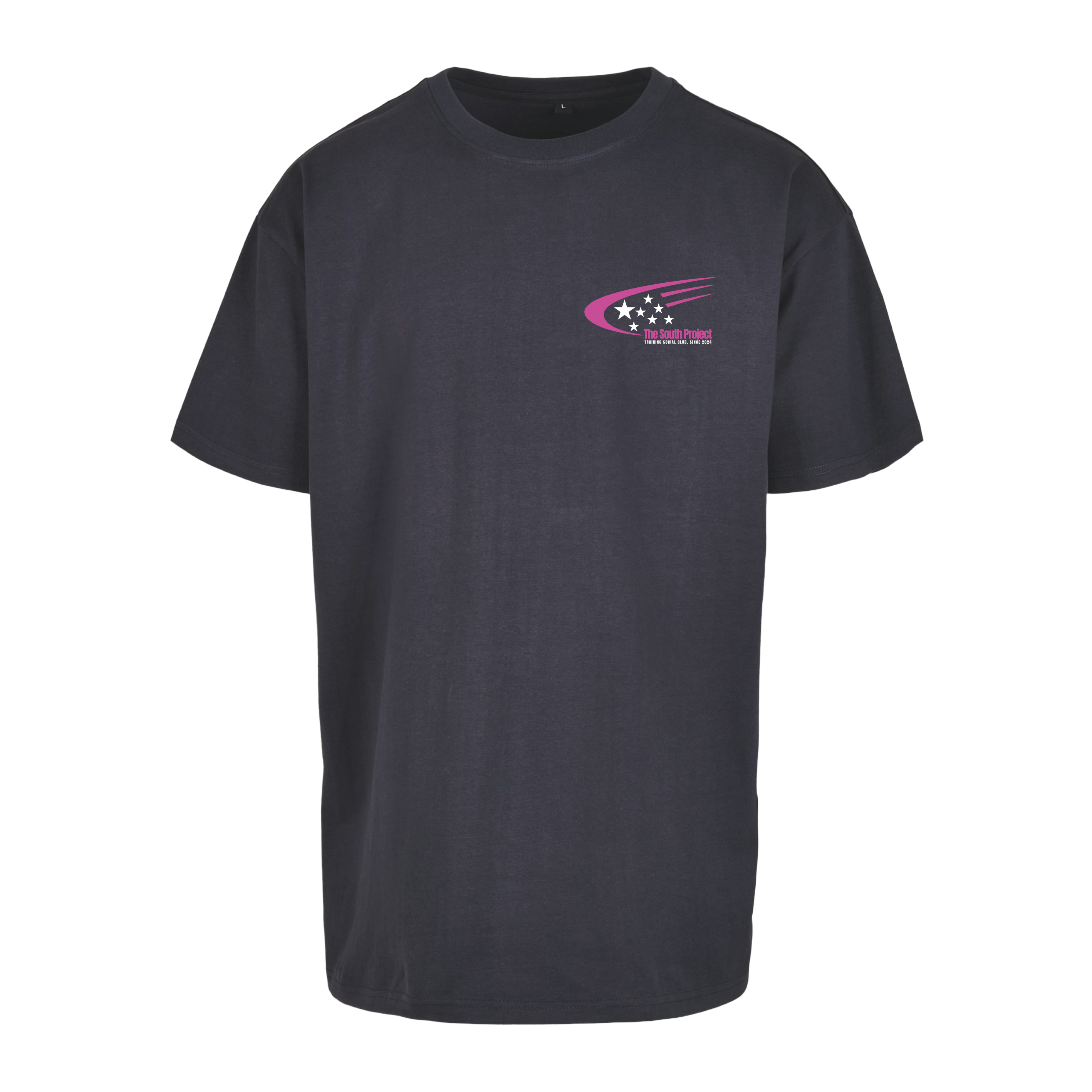 Camiseta oversize - Estrellas (color navy)