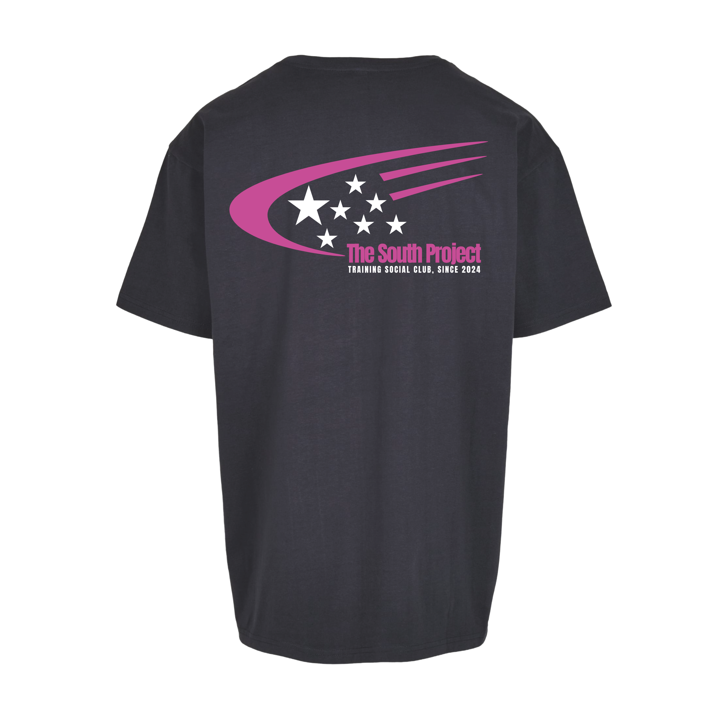 Camiseta oversize - Estrellas (color navy)