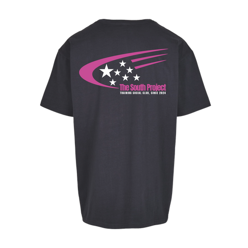 Camiseta oversize - Estrellas (color navy)