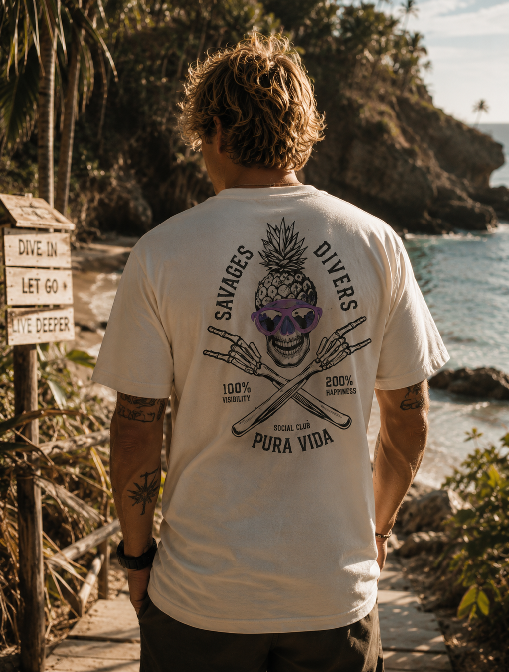Camiseta unisex - Pura vida