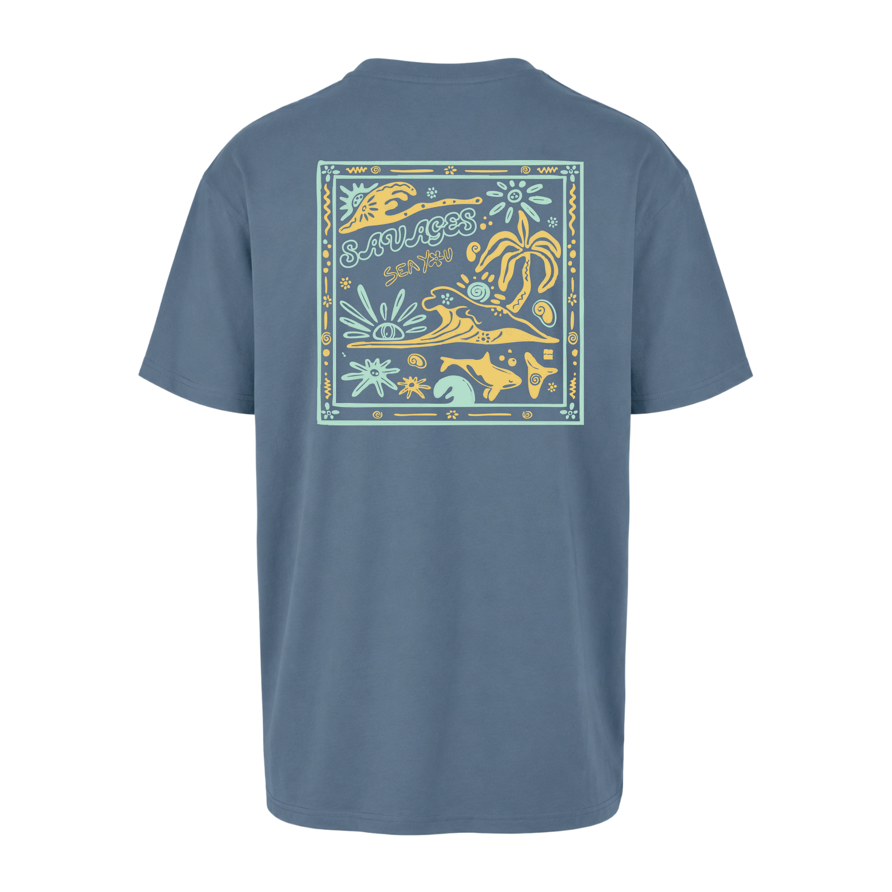 Camiseta unisex - Sea collage