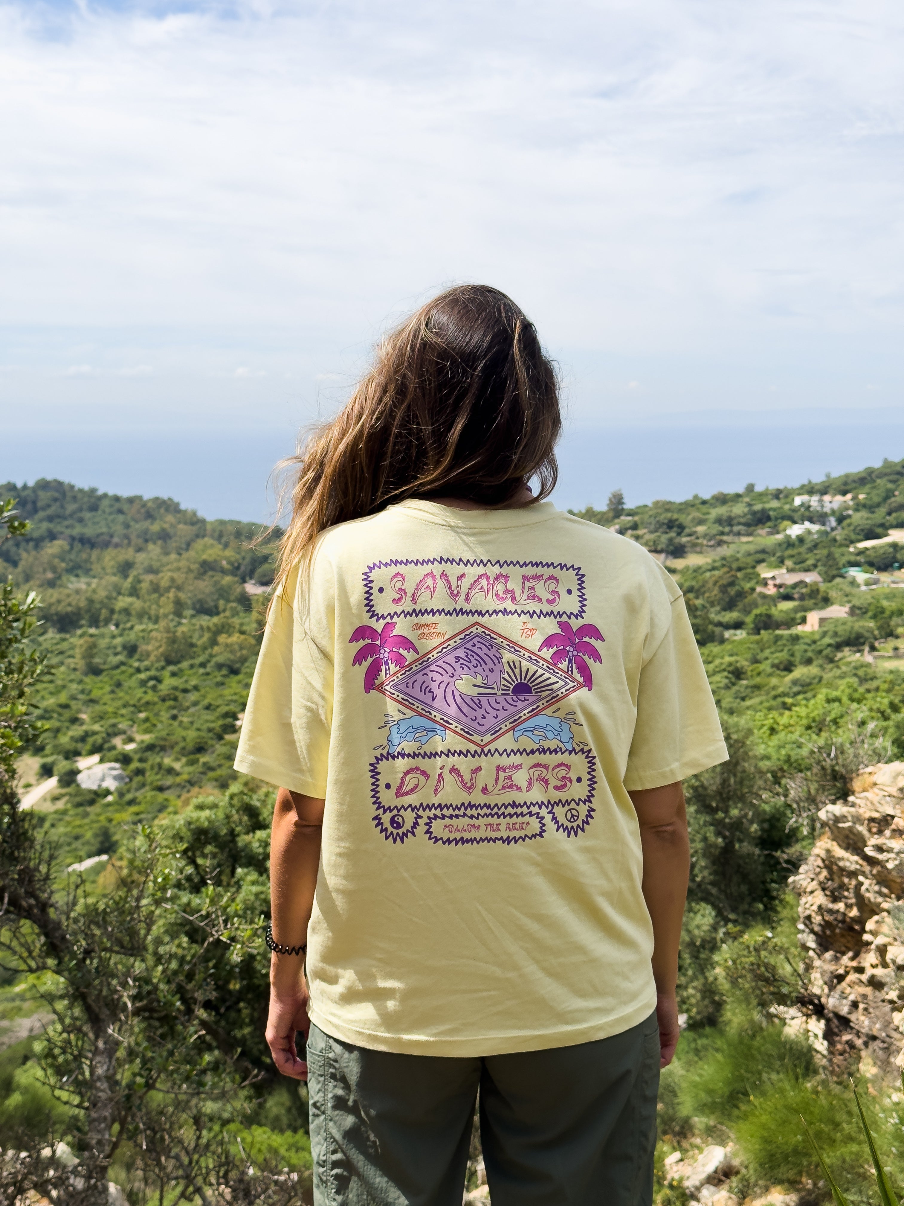 Camiseta Overize unisex - Divers