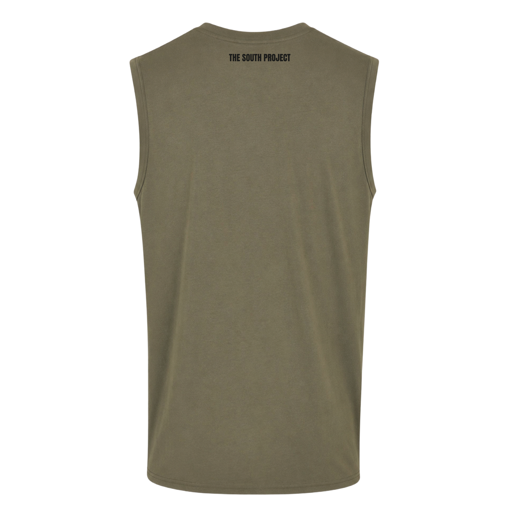Camiseta sin mangas - TSP basic, oliva