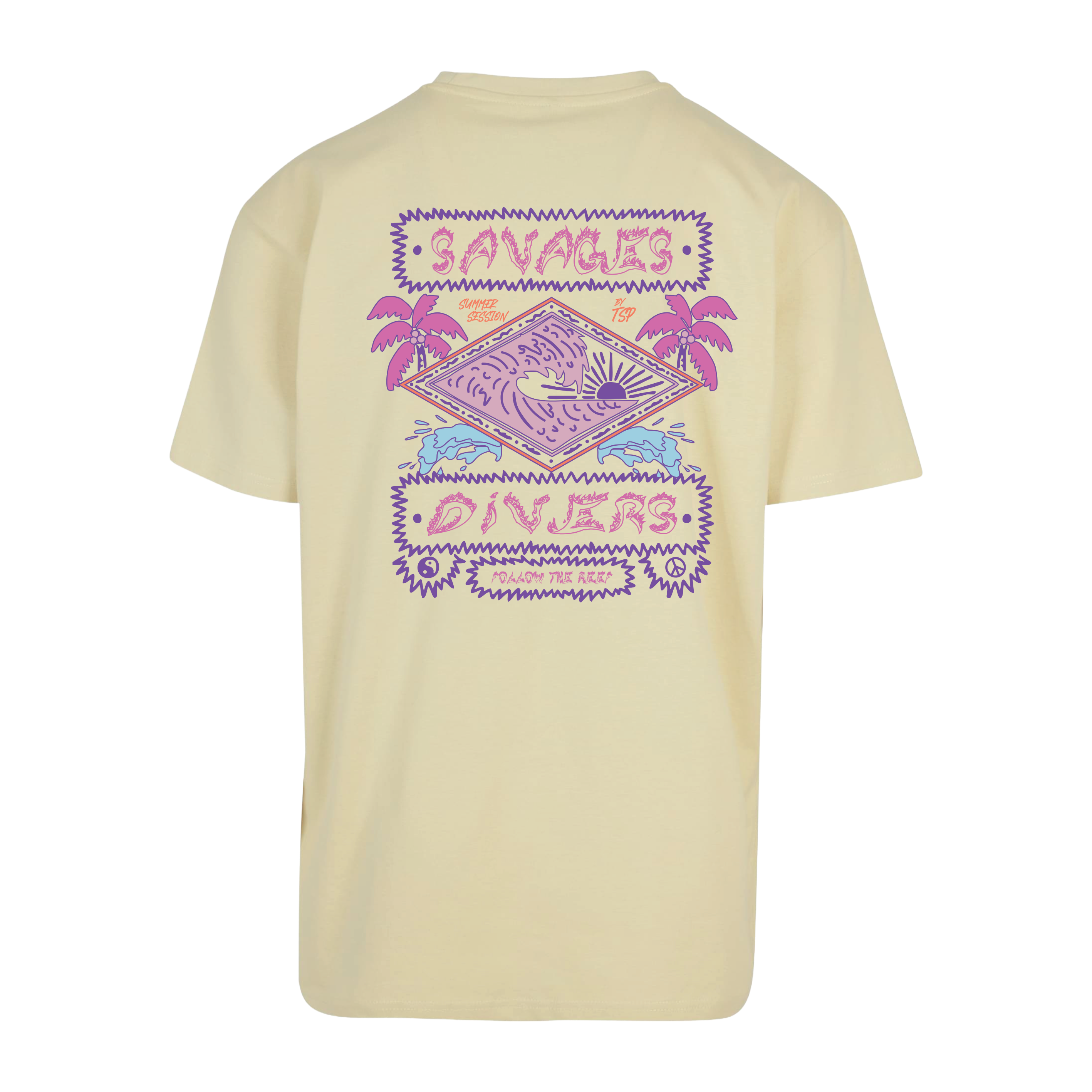 Camiseta Overize unisex - Divers
