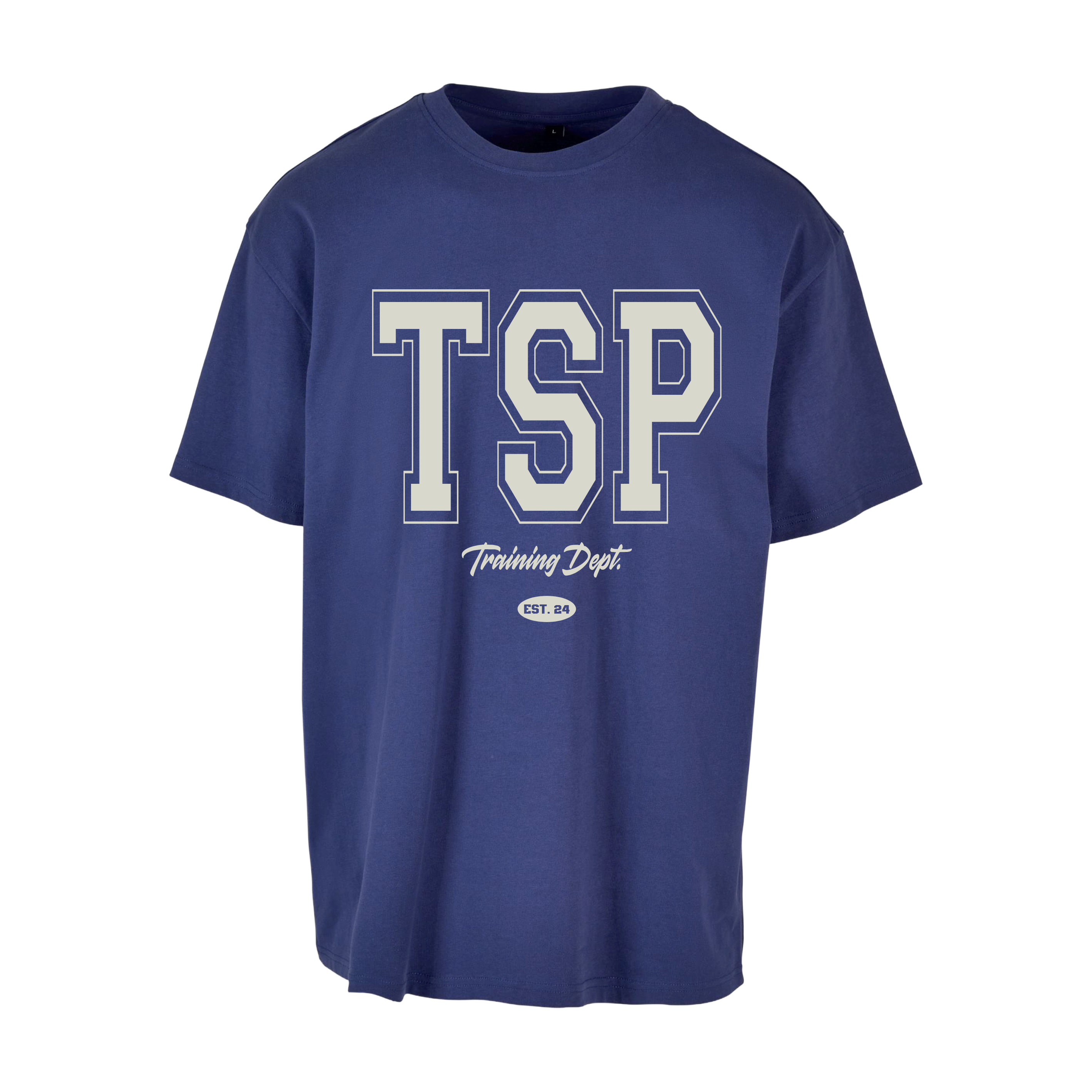 Camiseta oversize - tejano