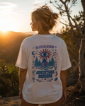 Camiseta unisex - Adventure seekers (color blanco)