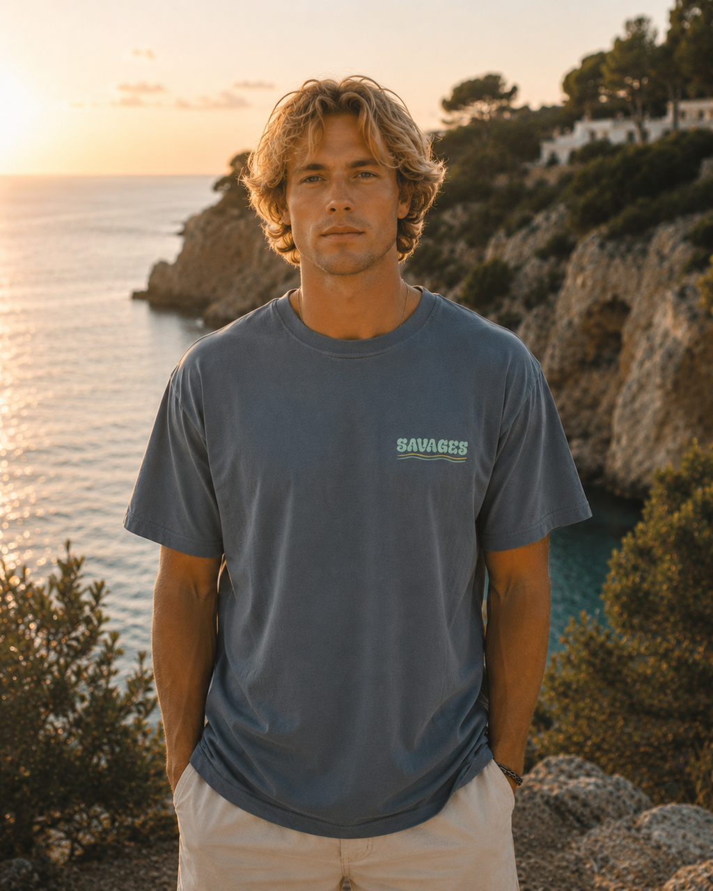 Camiseta unisex - Sea collage