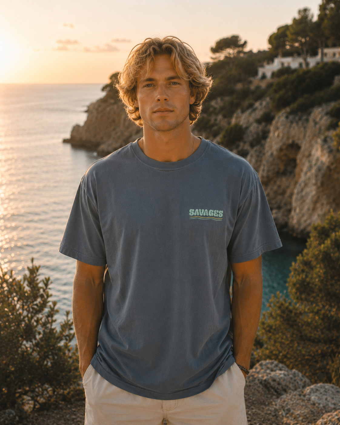 Camiseta unisex - Sea collage